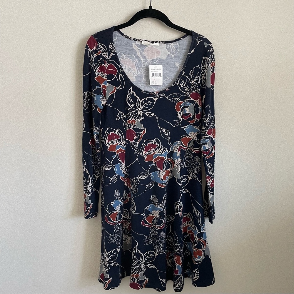 floral skater dress